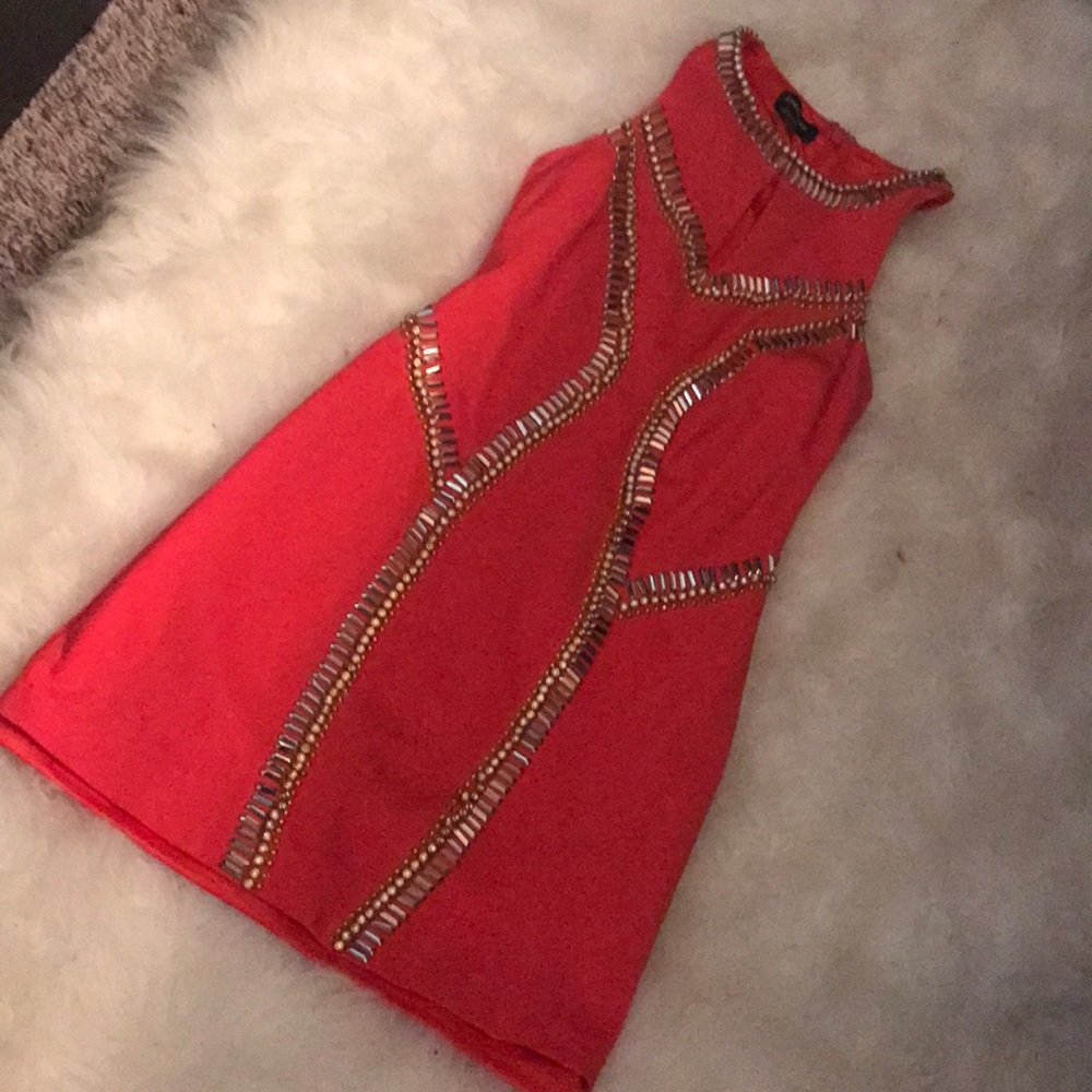 Bebe studded dress
